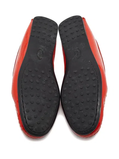 Pre-owned Tod's Vintage  Patent-leather Loafers