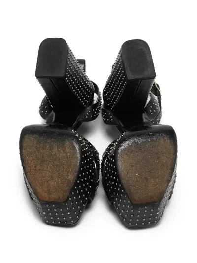 Pre-owned Saint Laurent Studded Sandals