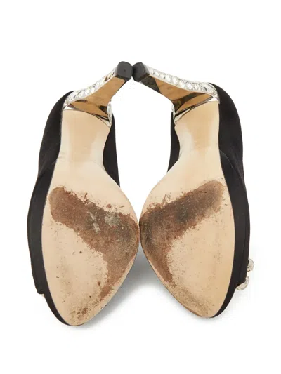 Pre-owned Miu Miu 115mm Satin Pumps