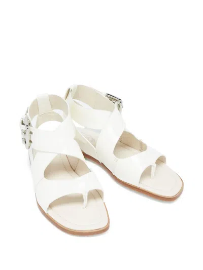 Pre-owned Tod's Vintage Buckle-fastening Flat Sandals