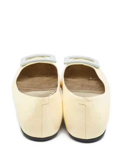 Pre-owned Roger Vivier Vintage Trompette Buckle-detail Ballet Flats