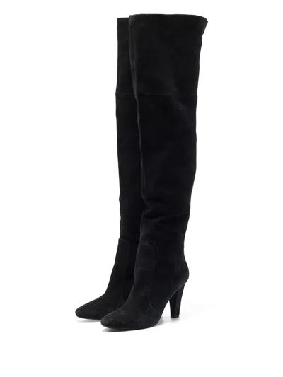 Pre-owned Jimmy Choo 100mm Suede Boots