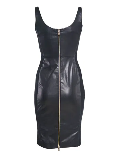 Pre-owned Versace Leather Dress