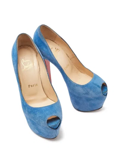 Pre-owned Christian Louboutin 150mm Daffodile Pumps