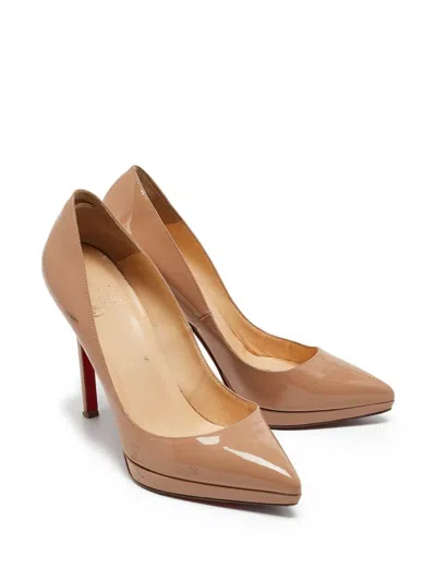 Pre-owned Christian Louboutin 115mm Patent Pumps