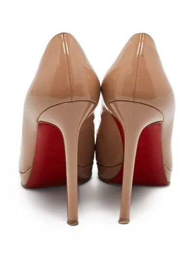 Pre-owned Christian Louboutin 115mm Patent Pumps