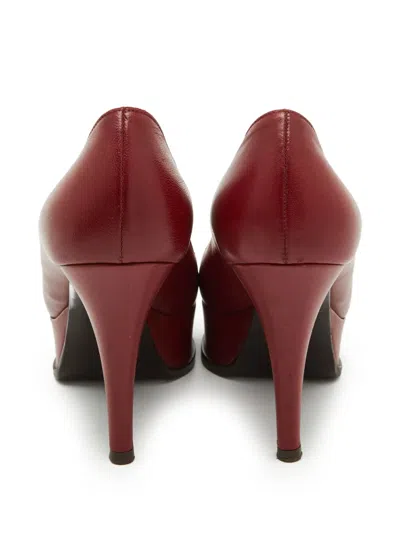 Pre-owned Fendi 100mm Leather Pumps