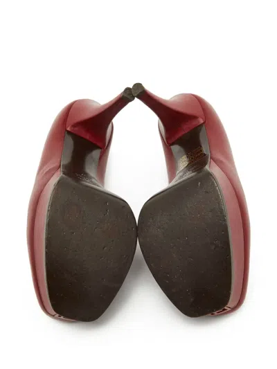 Pre-owned Fendi 100mm Leather Pumps
