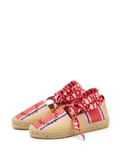 Pre-owned Stella Mccartney Printed Espadrille Flat