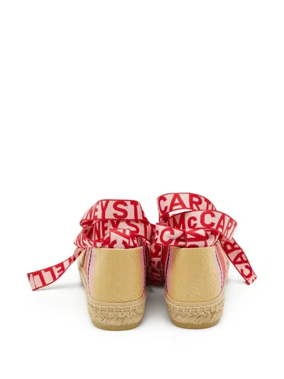 Pre-owned Stella Mccartney Printed Espadrille Flat