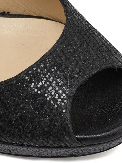 Pre-owned Jimmy Choo 120mm Peep-toe Pumps
