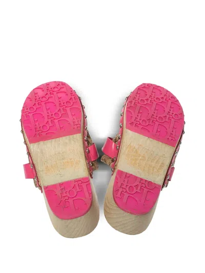 Pre-owned Dior Issimo Mules