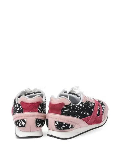 Pre-owned Balenciaga Printed Suede Sneakers