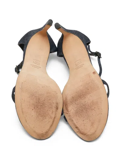 Pre-owned Stuart Weitzman  Denim Sandals