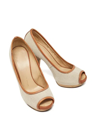 Pre-owned Giuseppe Zanotti Vintage 150mm Peep-toe Pumps