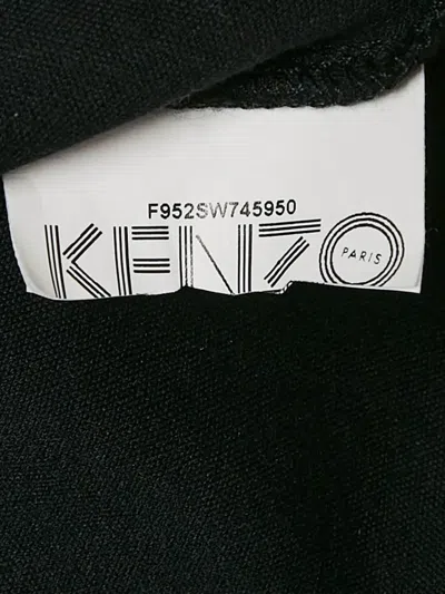 Pre-owned Kenzo Zip-up Cropped Sweatshirt