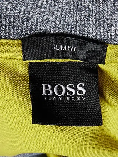 Pre-owned Hugo Boss  Contrasting-trim Polo Shirt