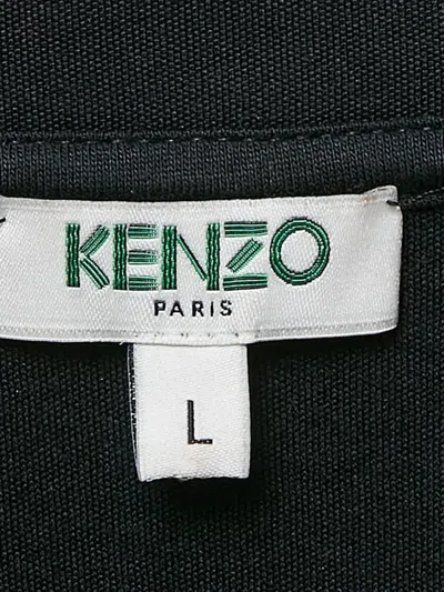 Pre-owned Kenzo Zip-up Cropped Sweatshirt