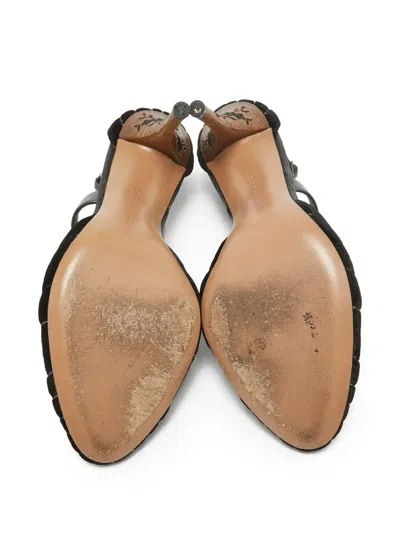 Pre-owned Bottega Veneta 100mm Velvet Pumps