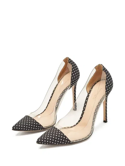 Pre-owned Gianvito Rossi  105mm Polka-dot Stiletto Pumps