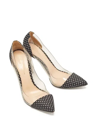 Pre-owned Gianvito Rossi  105mm Polka-dot Stiletto Pumps