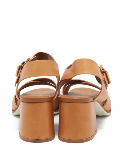 Pre-owned Tod's Vintage  65mm Cross-strap Sandals