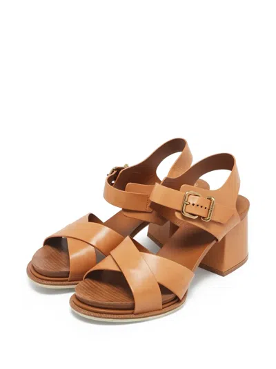 Pre-owned Tod's Vintage  65mm Cross-strap Sandals