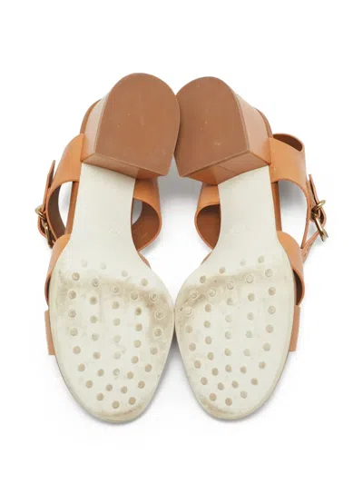 Pre-owned Tod's Vintage  65mm Cross-strap Sandals
