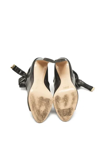 Pre-owned Nicholas Kirkwood  Peep-toe Ruffled Ankle Boots