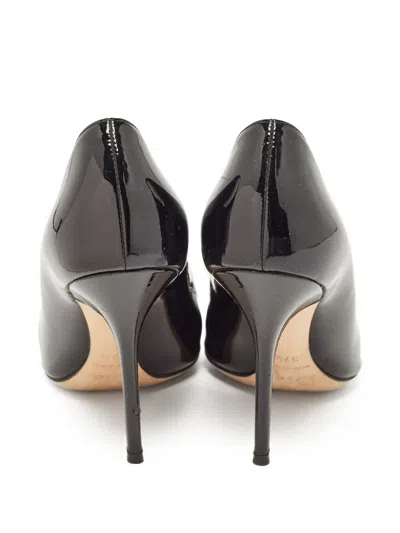 Pre-owned Dior 85mm Essence Pointed-toe Patent-leather Pumps