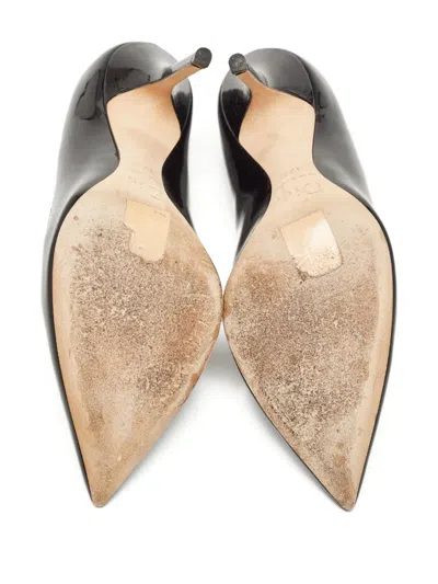 Pre-owned Dior 85mm Essence Pointed-toe Patent-leather Pumps