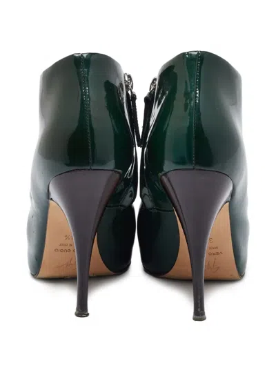Pre-owned Giuseppe Zanotti Vintage  115mm Patent-leather Boots