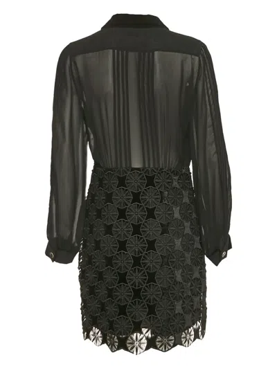 Pre-owned Sandro Guipure-lace Mini Dress