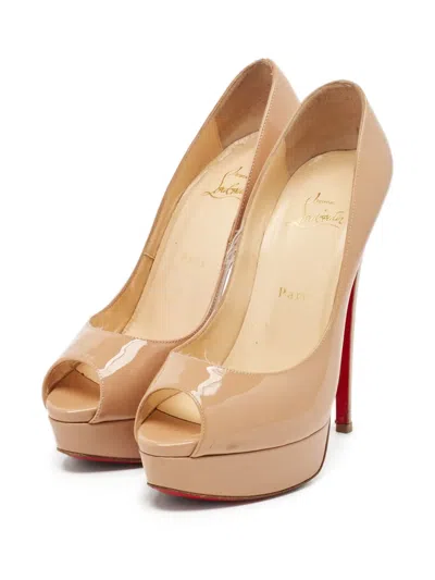 Pre-owned Christian Louboutin 150mm Leather Heeled Pumps