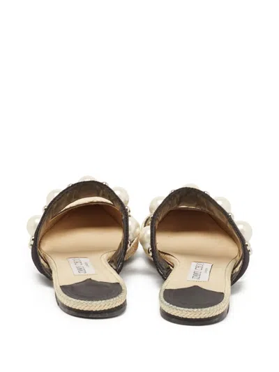 Pre-owned Jimmy Choo Basette Mules