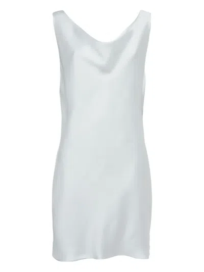 Pre-owned Norma Kamali Vintage  Satin Mini Dress