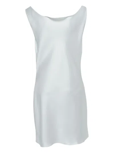 Pre-owned Norma Kamali Vintage  Satin Mini Dress