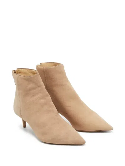Pre-owned Isabel Marant Vintage  60mm Leather Ankle Boots