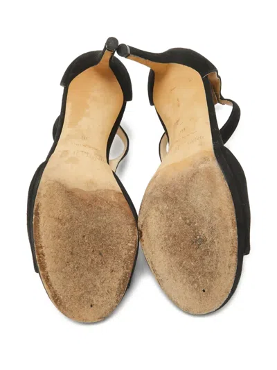 Pre-owned Jimmy Choo 100mm Lana Cut-out Sandals