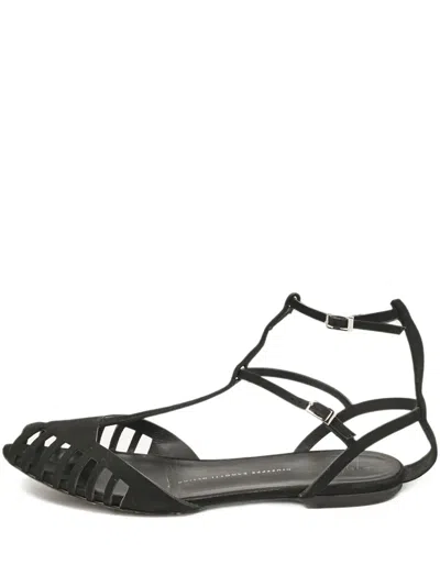 Pre-owned Giuseppe Zanotti  Strappy Cutout Sandals