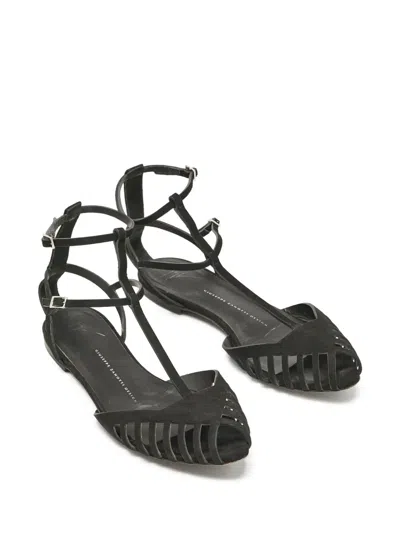 Pre-owned Giuseppe Zanotti  Strappy Cutout Sandals