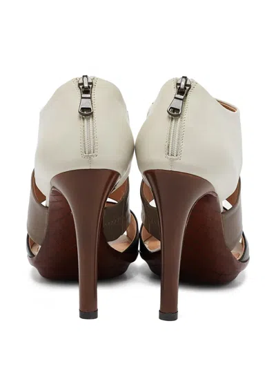 Pre-owned Bottega Veneta 115mm Leather Sandals