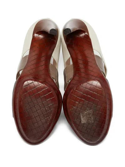 Pre-owned Bottega Veneta 115mm Leather Sandals