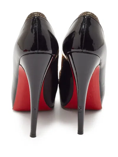 Pre-owned Christian Louboutin 145mm Lady Asteroid Pumps