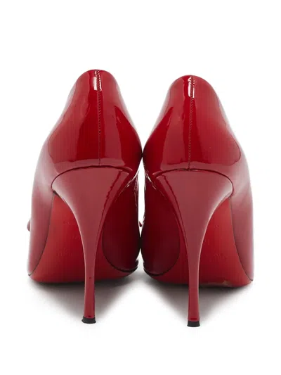 Pre-owned Miu Miu 100mm Bow-detailing Pumps
