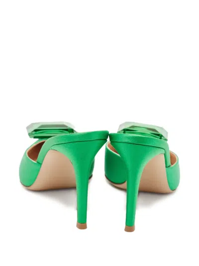 Pre-owned Gianvito Rossi  90mm Jaipur Mules