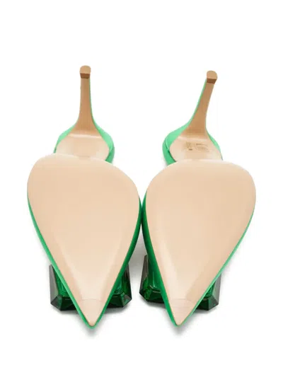 Pre-owned Gianvito Rossi  90mm Jaipur Mules