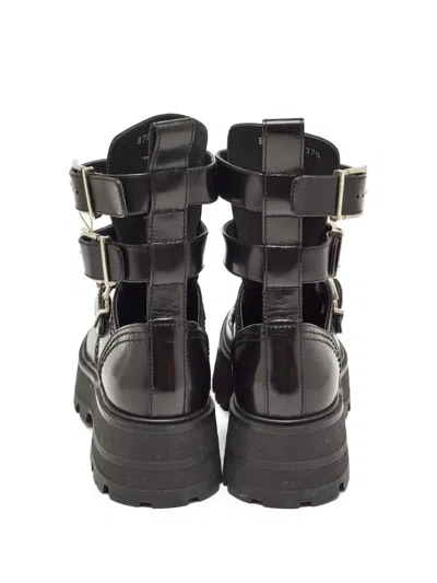 Pre-owned Alexander Mcqueen Rave Boots