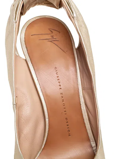 Pre-owned Giuseppe Zanotti Vintage  120mm Peep-toe Pumps