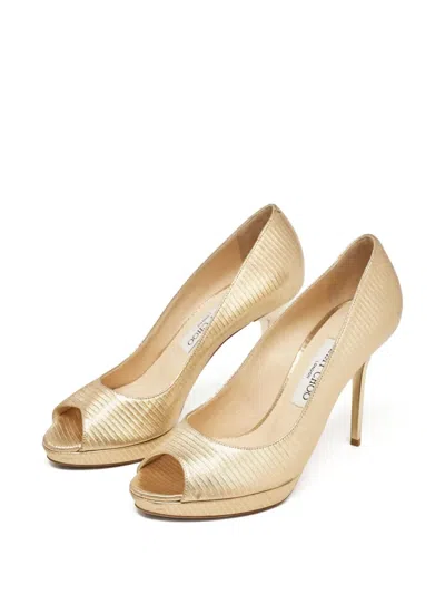 Pre-owned Jimmy Choo 115mm Luna Pumps
